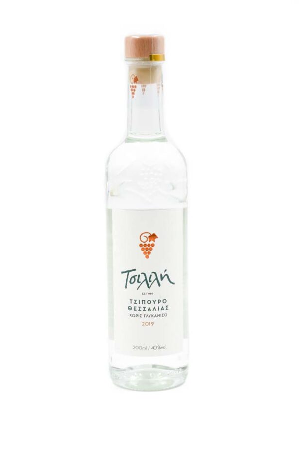 Tsililis Tsipouro Without Anise 200ml