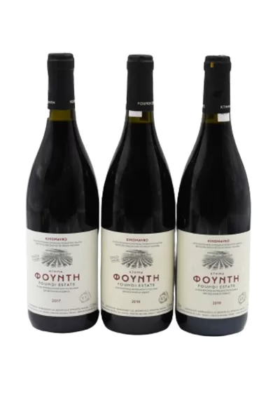 Foundi Estate Red 3 Bottle Set of '17'18'19 750ml