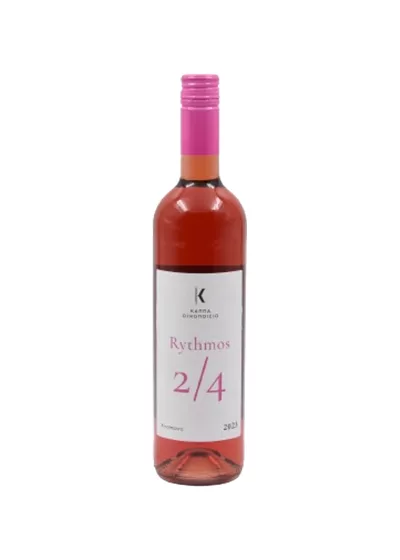 Ktima Kappa Rythmos 2/4 Ροζέ 2023 Ktima Kappa Rythmos 2/4 Ροζέ 2023
