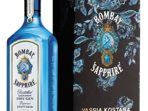 Bombay Sapphire x Vassia Kostara Limited Edition Gift Box 700ml Bombay Sapphire x Vassia Kostara Limited Edition Gift Box 700ml
